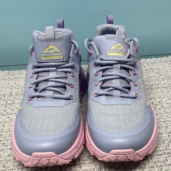 Skechers Gray and Pink Athletic sport, adventure, air, cool memory foam - Picture 2 of 8
